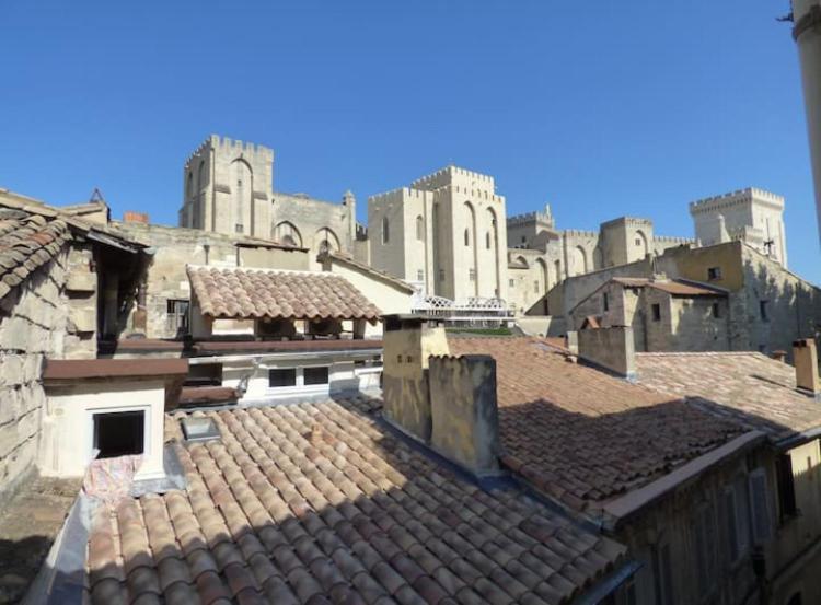 La Vue Du Palais Lägenhet Avignon Exteriör bild